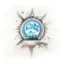 Moonlight Social tattoo design idea