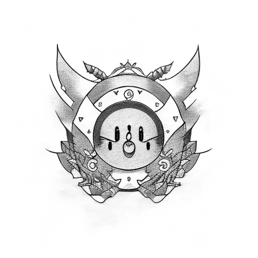 COUPLE KIRBY tattoo design idea