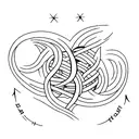 Exodus 14:14 tattoo design idea