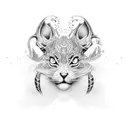 double r's tattoo design idea