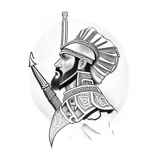 Skanderbeg, Ethnic Albania, Albanian flag,  tattoo design idea