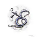 Year of the snake tattoo design idea