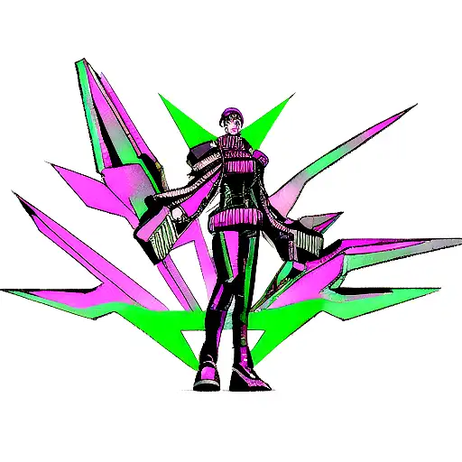 cyberpunk edgerunners tattoo design idea