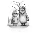 the giving tree and where the wild things are arm sleeve tattoo design tattoo design idea