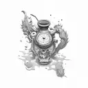 game card alcohol  tattoo design idea