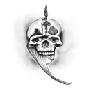 Baron Samedi + voodoo themes tattoo design idea