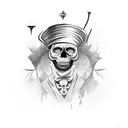 Baron Samedi tattoo design idea