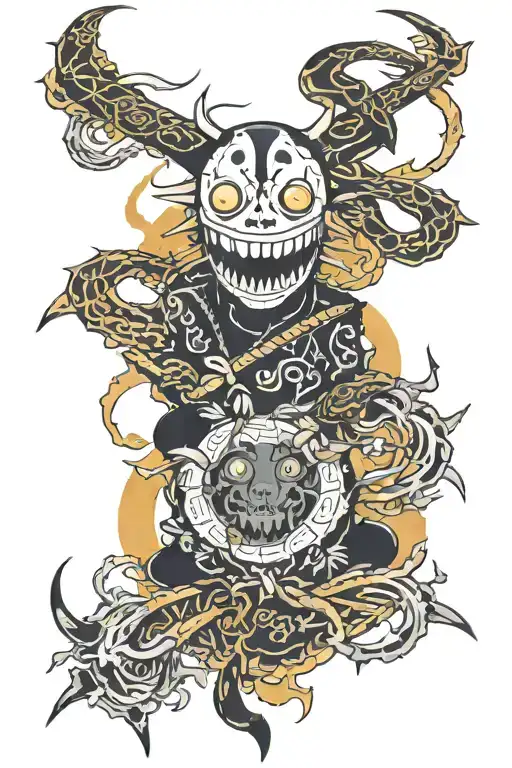 Soul eater anime tattoo design idea