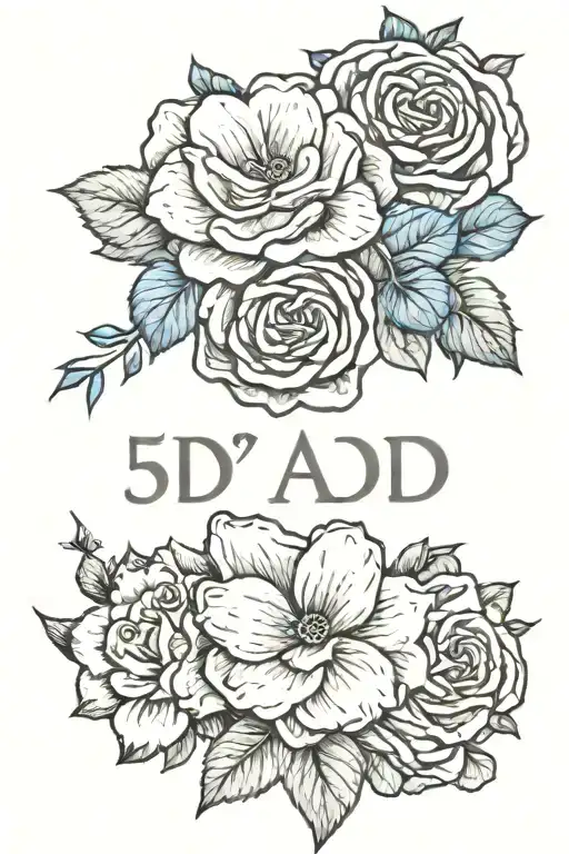 memorial tattoo for dad tattoo design idea