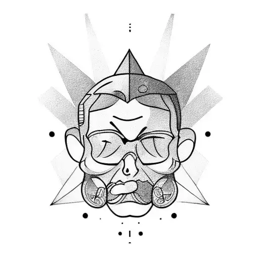 bartender tattoo design idea