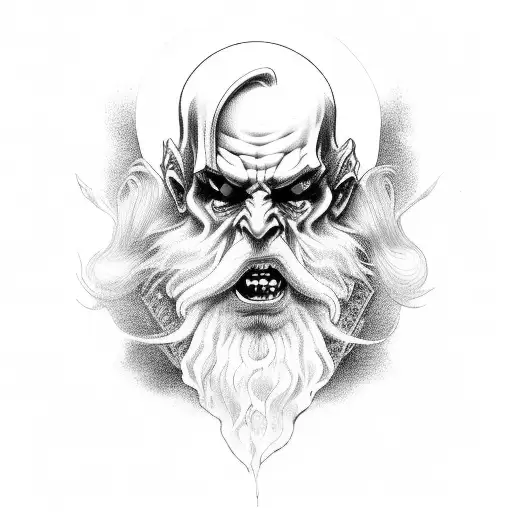 Hades tattoo design idea