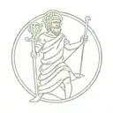 st christopher tattoo design idea
