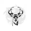 springbok tattoo design idea