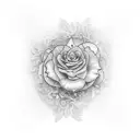 amor tattoo design idea