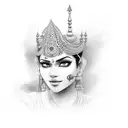 chandu the name tattoo design idea