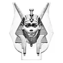egypt pyramid cleopatra sphinx Roman coliseum gladiator tattoo design idea