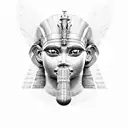 egypt pyramid cleopatra sphinx Roman coliseum gladiator tattoo design idea