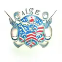 A traditional style tattoo of crossed rifles with a banner that reads 'United States Air Force' surrounded by patriotic elements tattoo design idea