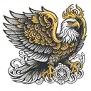 imperial eagle tattoo design idea