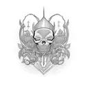 flash tattoo design idea