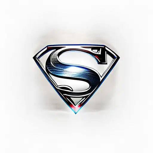 superman logo  tattoo design idea