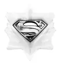 superman logo with color tattoo design idea