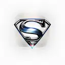 superman logo  tattoo design idea