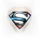 superman logo  tattoo design idea