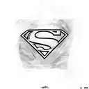 superman logo tattoo design idea