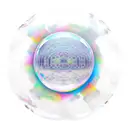 crystal ball tattoo design idea