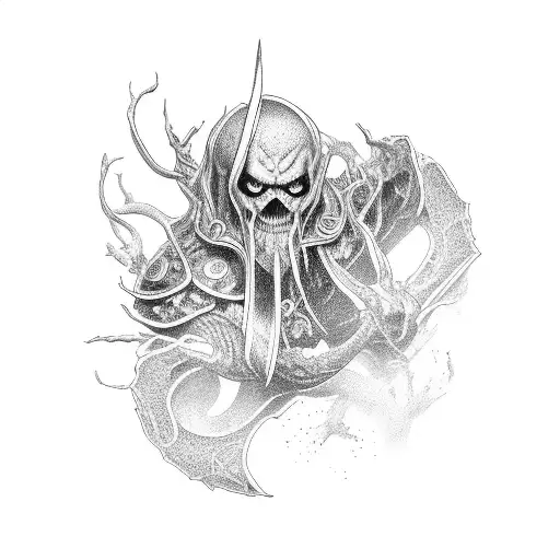 Elden ring  tattoo design idea