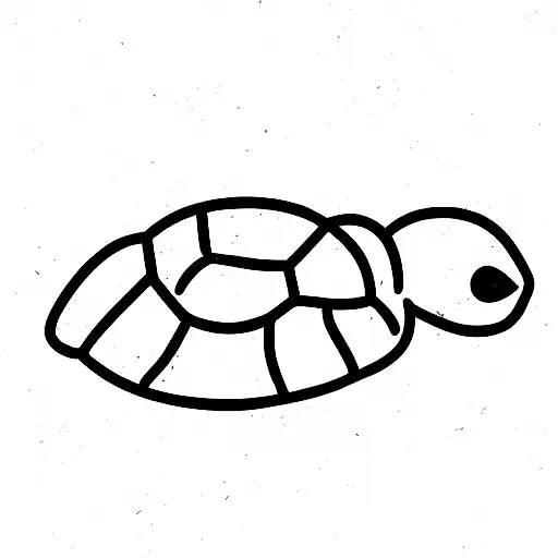 Turtle and panda  tattoo design idea