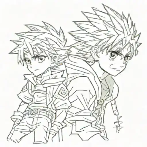 killua. Hunter x hunter tattoo design idea