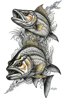 tarpon snook redfish   tattoo design idea