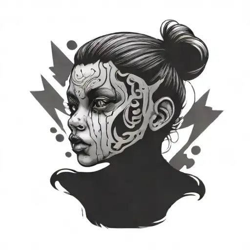 childhood trauma tattoo design idea