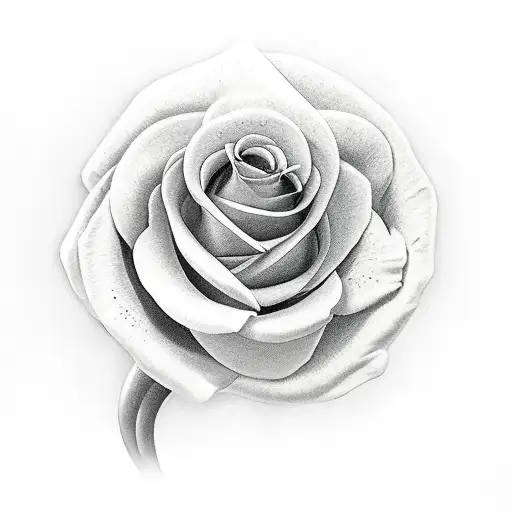 Sword Wrapped in roses tattoo design idea