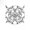 Celtic Knot Amelia tattoo design idea