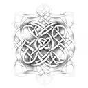 Celtic Knot Amelia tattoo design idea