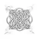 Celtic Knot Amelia tattoo design idea
