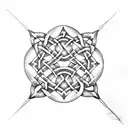 Celtic Knot Amelia tattoo design idea