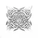 Celtic Knot with the name Amelia tattoo design idea