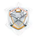 An abstract design combining elements of Arsenal's history and success tattoo design idea