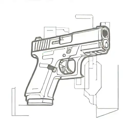 Glock tattoo design idea