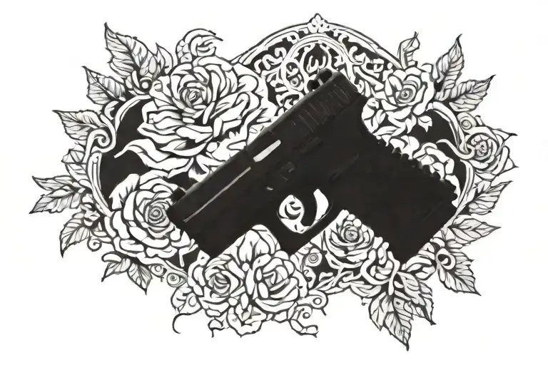 Glock tattoo design idea