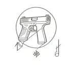 Glock tattoo design idea