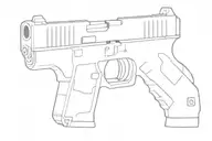 Glock tattoo design idea