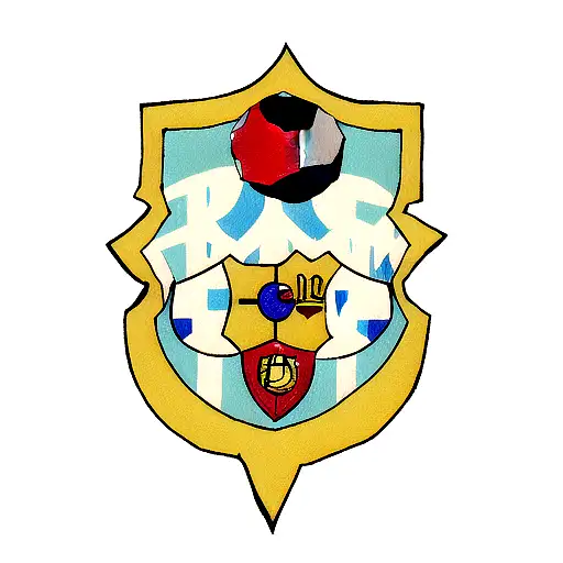 fc barcelona tattoo design idea