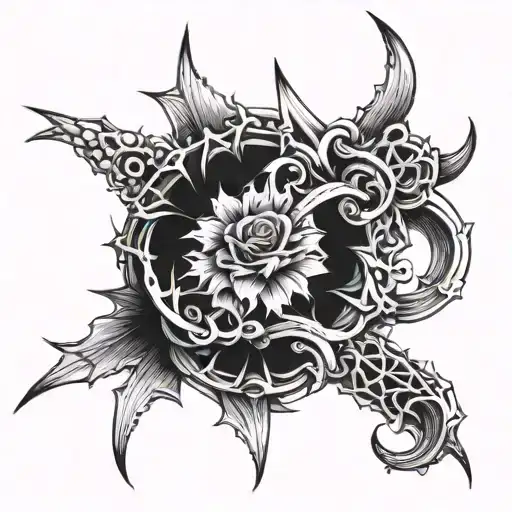 spine tattoo sketch tattoo design idea