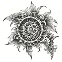 spine tattoo sketch tattoo design idea