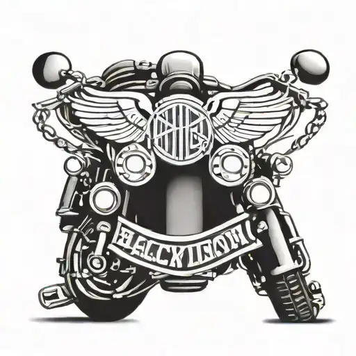 Harley Davidson tattoo design idea